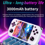 H36S 3,5-Zoll-IPS-HD-Bildschirm Retro-PSP-Spielkonsole Linux-System GBA Handheld-Videospielkonsole, 64 GB, 128 GB