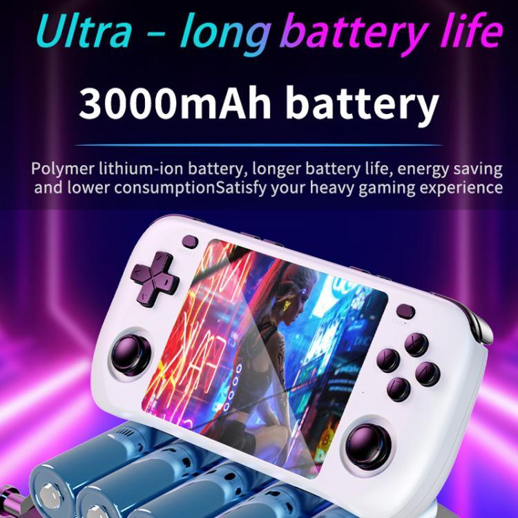 H36S 3,5-Zoll-IPS-HD-Bildschirm Retro-PSP-Spielkonsole Linux-System GBA Handheld-Videospielkonsole, 64 GB, 128 GB