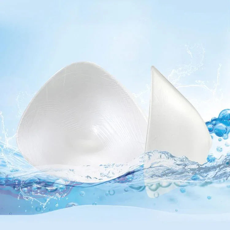 Dreieckige Silikon-Brustprothesen für die Zeit nach einer Operation, geeignet für Schwimmen und Sportbekleidung, BH-Einlagen, Größen: XS, S, M, L, XL, XXL, XXXL