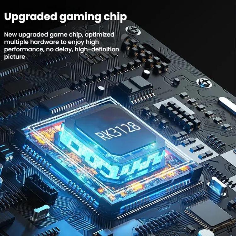 XF43 Retro-Handheld-Spielkonsole, Open Source, 4,3-Zoll-Großbildschirm, 64 GB, 128 GB