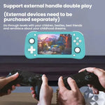 XF43 Retro-Handheld-Spielkonsole, Open Source, 4,3-Zoll-Großbildschirm, 64 GB, 128 GB