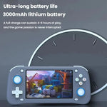 XF43 Retro-Handheld-Spielkonsole, Open Source, 4,3-Zoll-Großbildschirm, 64 GB, 128 GB