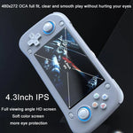 XF43 Retro-Handheld-Spielkonsole, Open Source, 4,3-Zoll-Großbildschirm, 64 GB, 128 GB