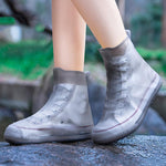 Verdickter, verschleißfester, wasserdichter Silikon-Regenschuhüberzug, S 31-33, M 34-36, L 37-39, XL 40-42, XXL 43-45