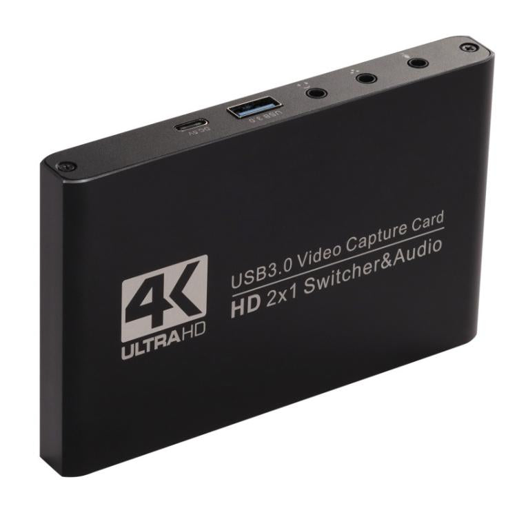 USB 3.0 HD Video-Capture-Karte 4K Kamera Computer Spiel Live-Aufnahmebox