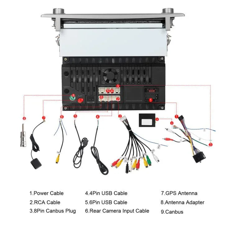 Für Alfa Romeo MITO 2008-2016 7 Zoll Horizontalbildschirm Android 15 Carplay Car Center Control Integrierte Maschine, 4+64G, 2+64G