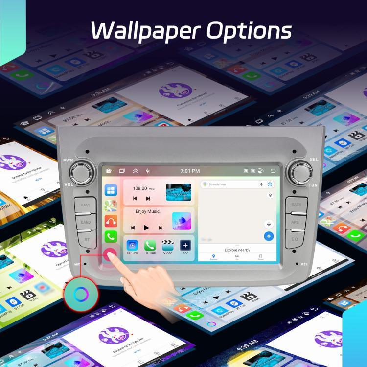 Für Alfa Romeo MITO 2008-2016 7 Zoll Horizontalbildschirm Android 15 Carplay Car Center Control Integrierte Maschine, 4+64G, 2+64G