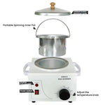 Schokoladenschmelzmaschine Temperaturregelung Handwachsmaschine Händisches Rührwerkzeug, Einzelner Topf, Doppelter Topf