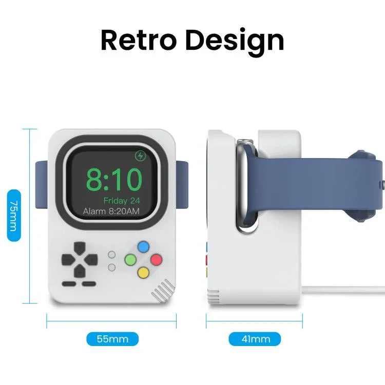 AhaStyle DD05 Silikon-Mini-Ladestation für Apple Watch, ohne Ladegerät