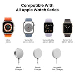 AhaStyle DD05 Silikon-Mini-Ladestation für Apple Watch, ohne Ladegerät