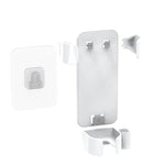 Badezimmer Wandmontierter Lockenstab-Organizer mit verstellbaren Klammern und integriertem Kabelhalter