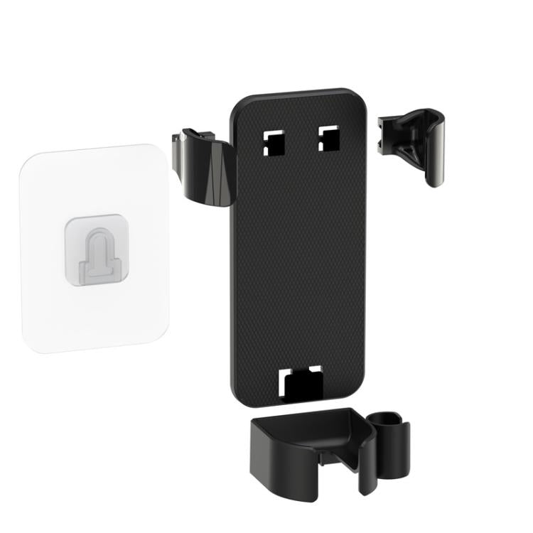 Badezimmer Wandmontierter Lockenstab-Organizer mit verstellbaren Klammern und integriertem Kabelhalter