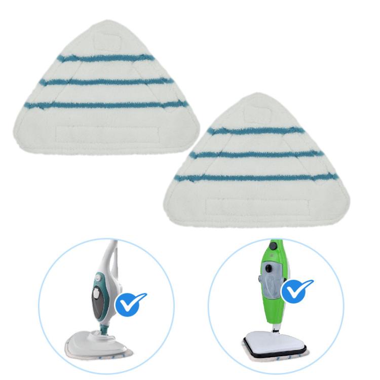 2 Stück/Packung für H2O X5 Dampfbesen Ersatzpads Mikrofaser-Wischmoppkopf