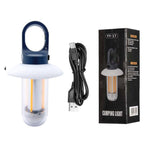 Wiederaufladbare Campinglaterne & Taschenlampe mit zwei Lichtquellen, warm/weißes tragbares Außenlicht, 8 Wolframfäden, 4 Wolframfäden