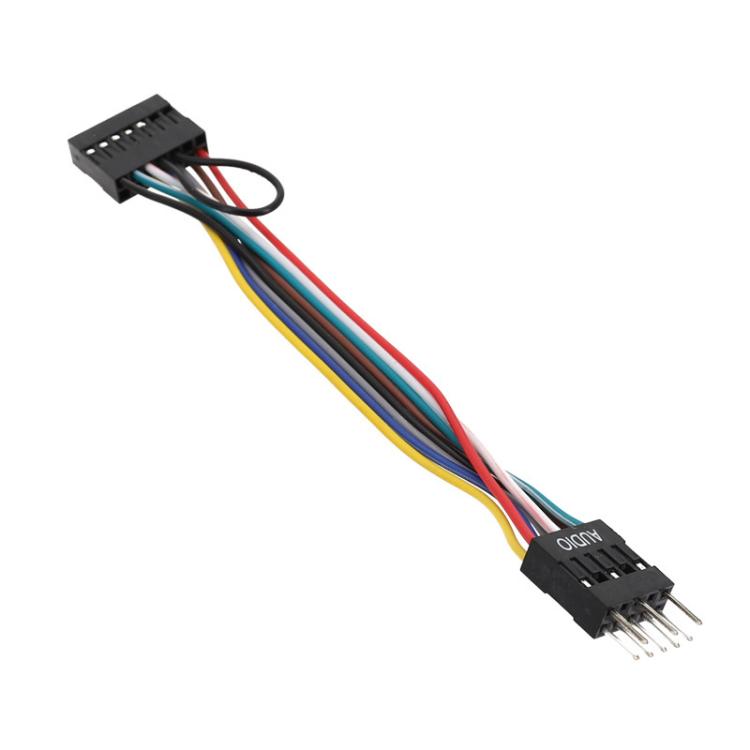 Für Lenovo Mainboards im ATX-Gehäuse Front 13 Löcher zu 9-Pin Kabel, 13 Löcher zu 9-Pin