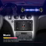 Für Alfa Romeo 159 7 Zoll Horizontalbildschirm Carplay Auto Navigations-Zentralsteuerung integriertes Gerät, 2+64G, 4+64G