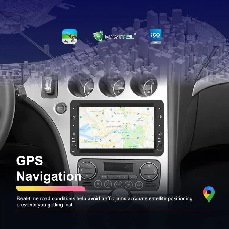 Für Alfa Romeo 159 7 Zoll Horizontalbildschirm Carplay Auto Navigations-Zentralsteuerung integriertes Gerät, 2+64G, 4+64G