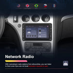 Für Alfa Romeo 159 7 Zoll Horizontalbildschirm Carplay Auto Navigations-Zentralsteuerung integriertes Gerät, 2+64G, 4+64G