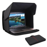 16-Zoll Laptop Tasche Sonnenschutz Faltbarer Blendfreier Sichtschutz Bildschirmabdeckung für den Außenbereich, 16 Zoll
