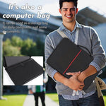 16-Zoll Laptop Tasche Sonnenschutz Faltbarer Blendfreier Sichtschutz Bildschirmabdeckung für den Außenbereich, 16 Zoll