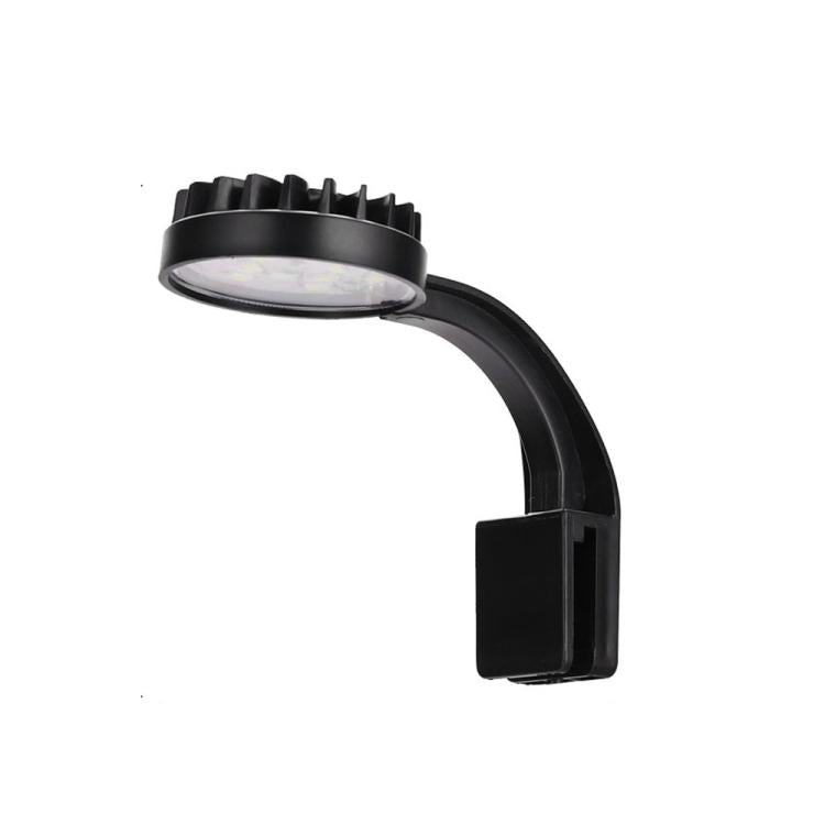 5W Blauweißes Aquarium-LED-Clip-Licht mit 12 LEDs, USB-betrieben, Mini-Aquarienleuchte für Wasserpflanzen, Wassergras & kleine Aquarien, 220V, 110V