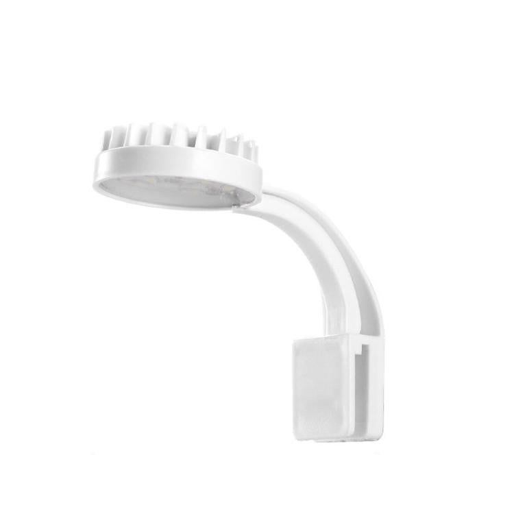 5W Blauweißes Aquarium-LED-Clip-Licht mit 12 LEDs, USB-betrieben, Mini-Aquarienleuchte für Wasserpflanzen, Wassergras & kleine Aquarien, 220V, 110V