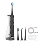 3-in-1 elektrische Zahnbürste, Munddusche & Zahnseiden-Ersatz mit 180 ml abnehmbarem Wassertank