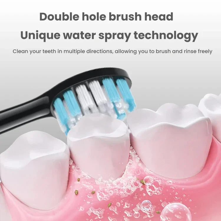 3-in-1 elektrische Zahnbürste, Munddusche & Zahnseiden-Ersatz mit 180 ml abnehmbarem Wassertank
