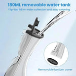 3-in-1 elektrische Zahnbürste, Munddusche & Zahnseiden-Ersatz mit 180 ml abnehmbarem Wassertank