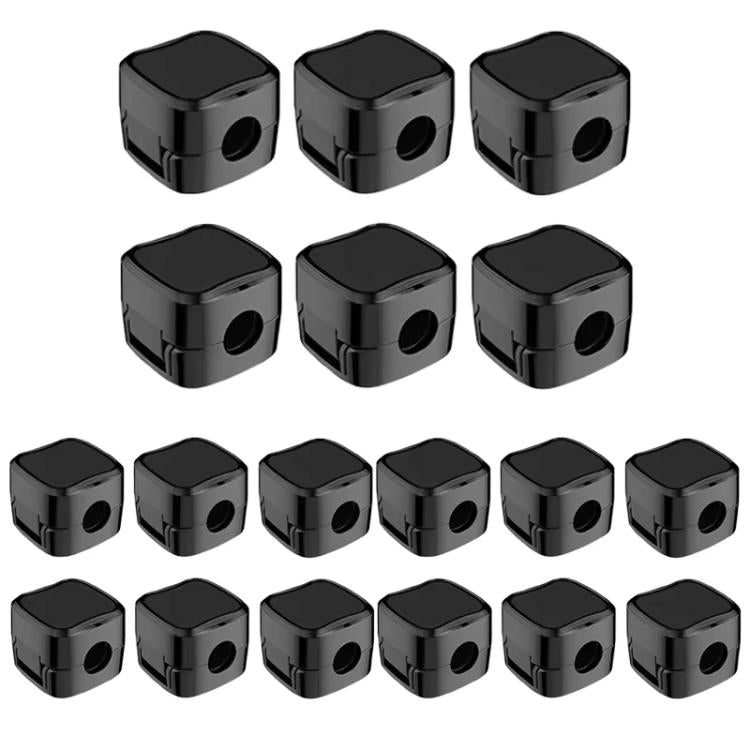 18 Stück/Packung magnetische Kabelorganizer Clips selbstklebende Kabelhalter für das Schreibtischmanagement