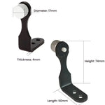 Fernglas-Stativadapter L-förmiger Metallanschluss zur Fotografie, Stabilisierung von Ferngläsern