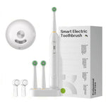 Wiederaufladbare elektrische Zahnbürste für Erwachsene, 4200 U/min Rotationsbürste, IPX8 wasserdicht, Induktionsladung, Sterilized White, Sterilized Black, Regular White, Regular Black
