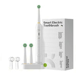 Wiederaufladbare elektrische Zahnbürste für Erwachsene, 4200 U/min Rotationsbürste, IPX8 wasserdicht, Induktionsladung, Sterilized White, Sterilized Black, Regular White, Regular Black