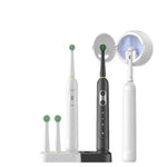 Wiederaufladbare elektrische Zahnbürste für Erwachsene, 4200 U/min Rotationsbürste, IPX8 wasserdicht, Induktionsladung, Sterilized White, Sterilized Black, Regular White, Regular Black