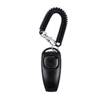 2-in-1-Hundetraining-Clicker mit langer Handschlaufe