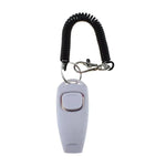 2-in-1-Hundetraining-Clicker mit langer Handschlaufe