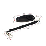 2-in-1-Hundetraining-Clicker mit langer Handschlaufe