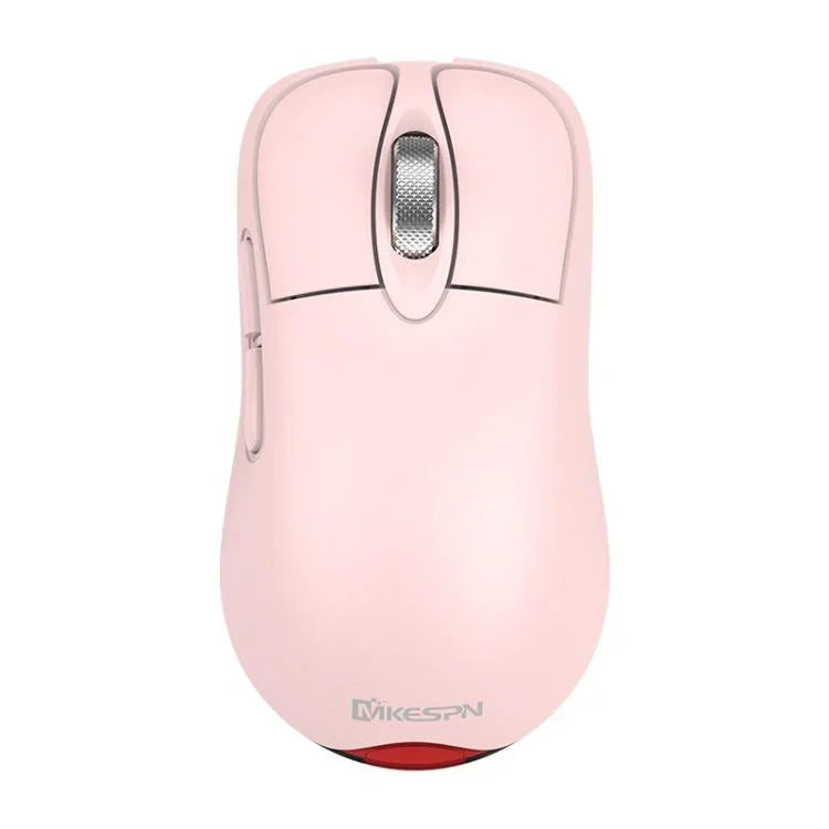 Kabellose Tri-Mode-Gaming-Maus, 24000 DPI, 6 RGB-Beleuchtungsmodi, wiederaufladbar, Makro-programmierbar, Schwarz, Weiß, Rosa, kabelloses Laden Schwarz, kabelloses Laden Weiß, kabelloses Laden Rosa