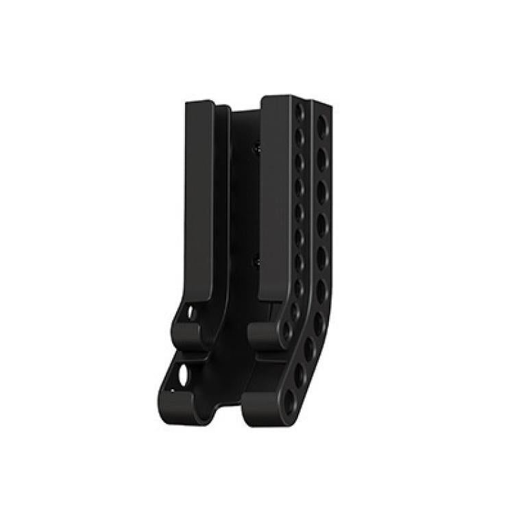 Wandmontierter Batterie-Organizer für 10 AA & 10 AAA Batterien Platzsparendes Batterielagerregal