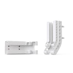 Wandmontierter Batterie-Organizer für 10 AA & 10 AAA Batterien Platzsparendes Batterielagerregal