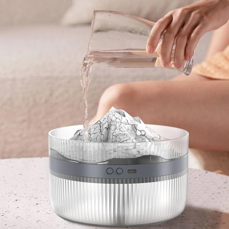 2L Vulkanischer Ätherischer Öl Diffusor Luftbefeuchter Große Kapazität Aromatherapie Nebel Diffusor Top-Fill Wassertank