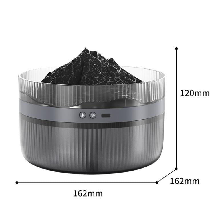 2L Vulkanischer Ätherischer Öl Diffusor Luftbefeuchter Große Kapazität Aromatherapie Nebel Diffusor Top-Fill Wassertank