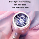 High-Speed Hair Dryer Salon & Home Blow Dryer with Blue Light Ionic Technology, US Plug, EU Plug, UK Plug