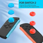 Silikon-Joystickkappe für Nintendo Switch 2, 6-in-1-Tastenschutzkappe