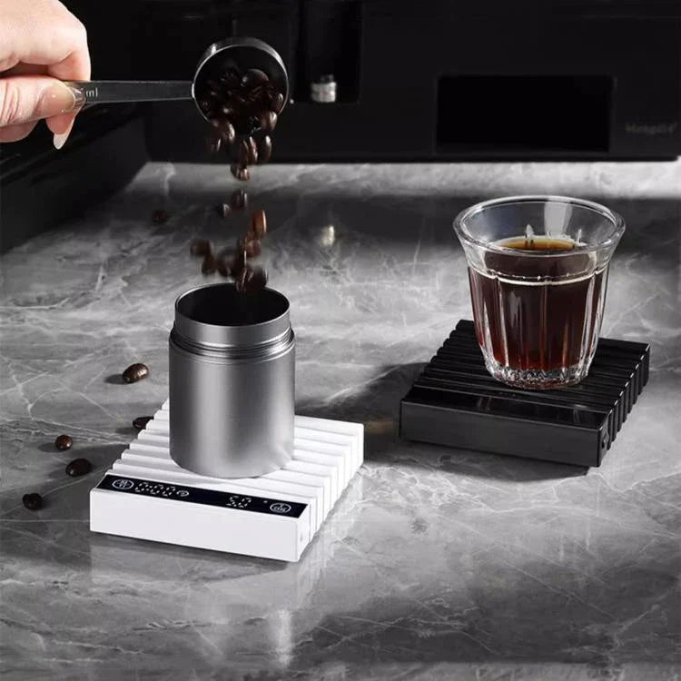 BA-COF01 Smart Mini Hand-Drip Kaffeewaage mit automatischer Zeitschaltuhr, tragbare Küchenwaage