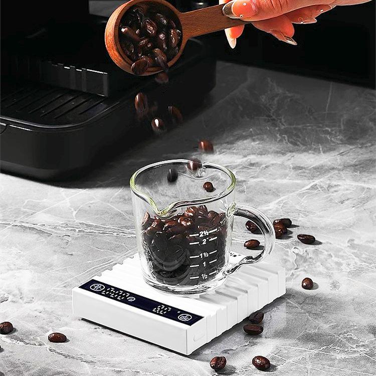 BA-COF01 Smart Mini Hand-Drip Kaffeewaage mit automatischer Zeitschaltuhr, tragbare Küchenwaage