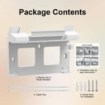 Für Starlink Gen 3 Router Netzteil 2-in-1 ABS Halterung, S6880