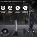 Für Starlink Mini Aluminiumlegierung Halterungsadapter Schwerlast-Klemmhalterung, S8600