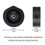 Für Starlink Mini Aluminiumlegierung Halterungsadapter Schwerlast-Klemmhalterung, S8600