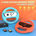 2 Stück/Packung Lenkradgriffe für Nintendo Switch 2/Switch Joy-Con Controller